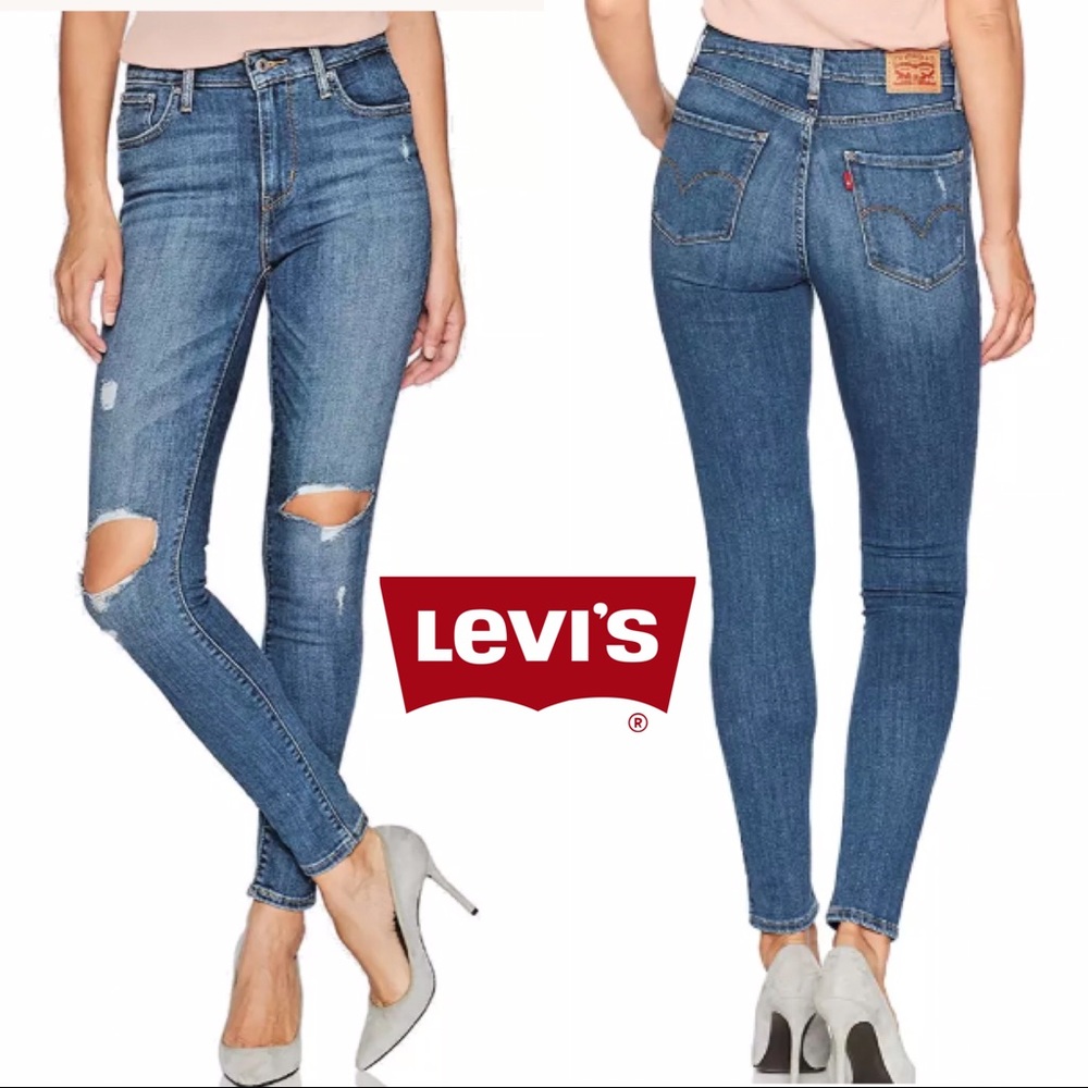 LEVI’S 721 High-Rise Skinny Jeans